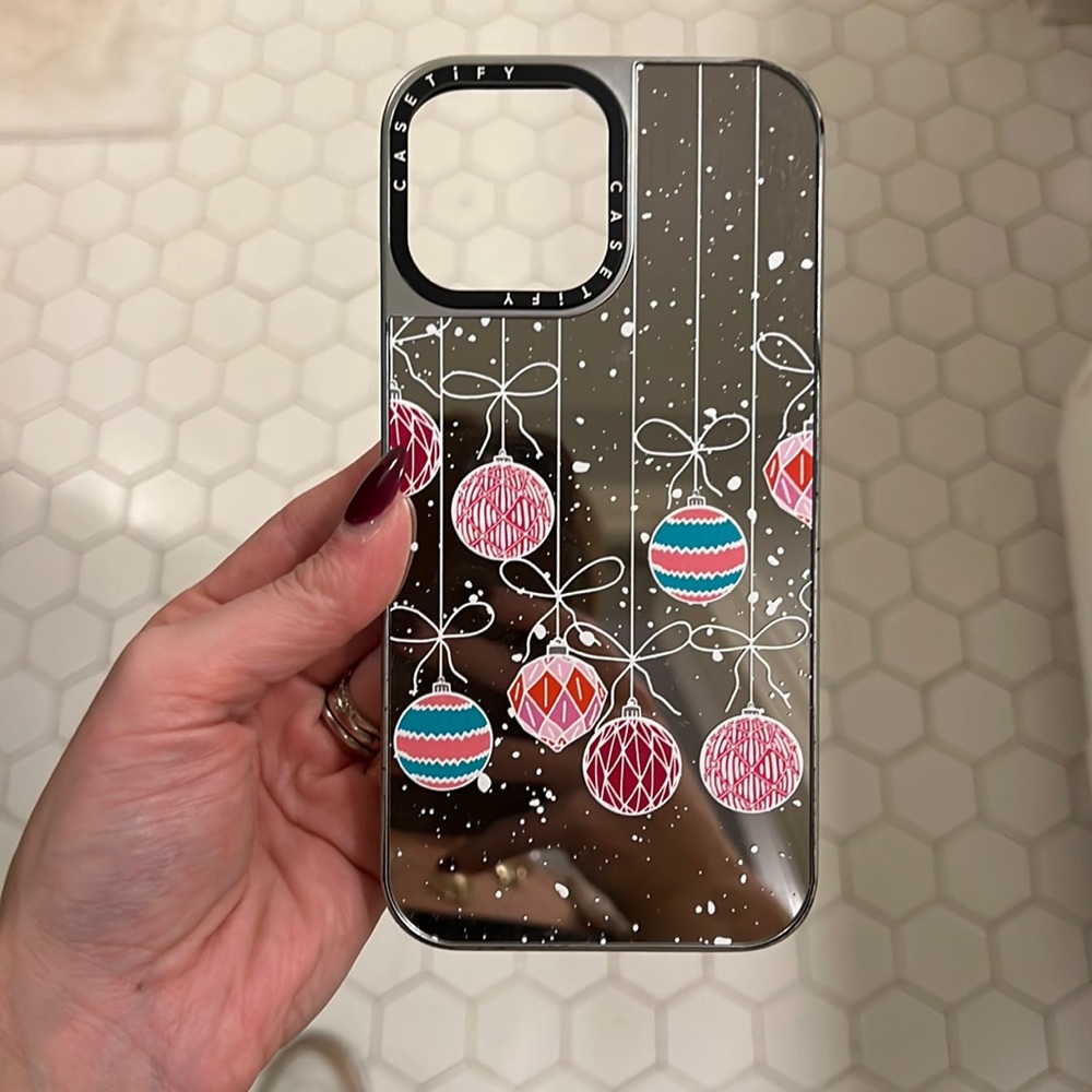CASETiFY iPhone 13 Pro Max Mirrored Ornament Case
